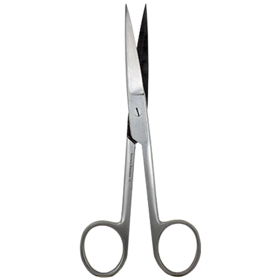 Operating Scissors, Sharp/Blunt, Straight, 1 Blade Serrated, 5 3/4" (14.6 Cm)